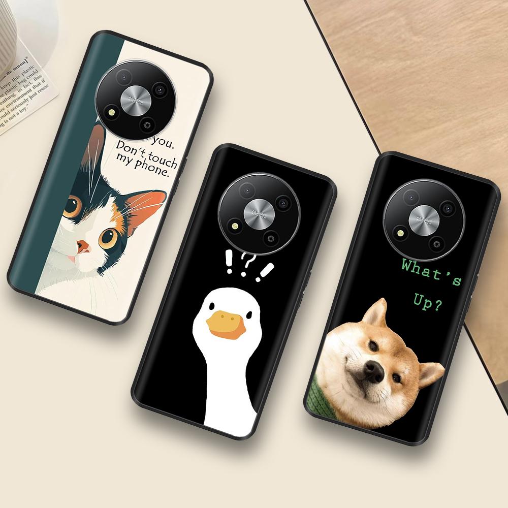 For ZTE Blade A73 5G Case  Cute Design Soft Liquid Silicone Back Cover For ZTE Blade A73 5G A 73 Protection Phone Housing Fundas