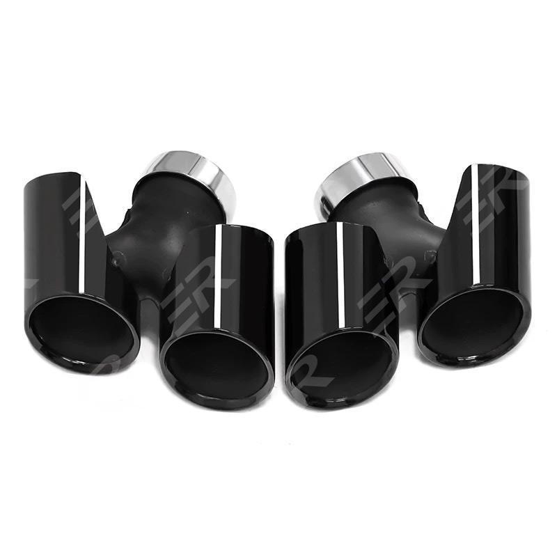 Stainless Steel Muffler Upgrade for 2016-2019 Porsche 911.2 Exhaust Tailpipe and Tip