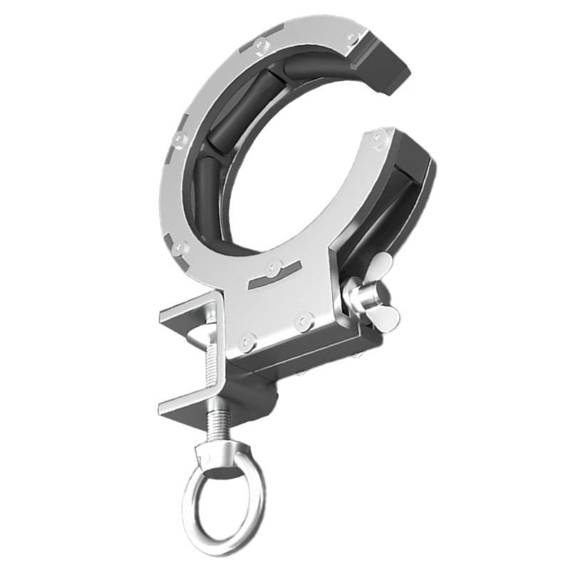 Industrial Strength Cable Pulling Pulley Steel Clamp 65mm Capacity Wire Guide Roller for Bridge Electrical Installations