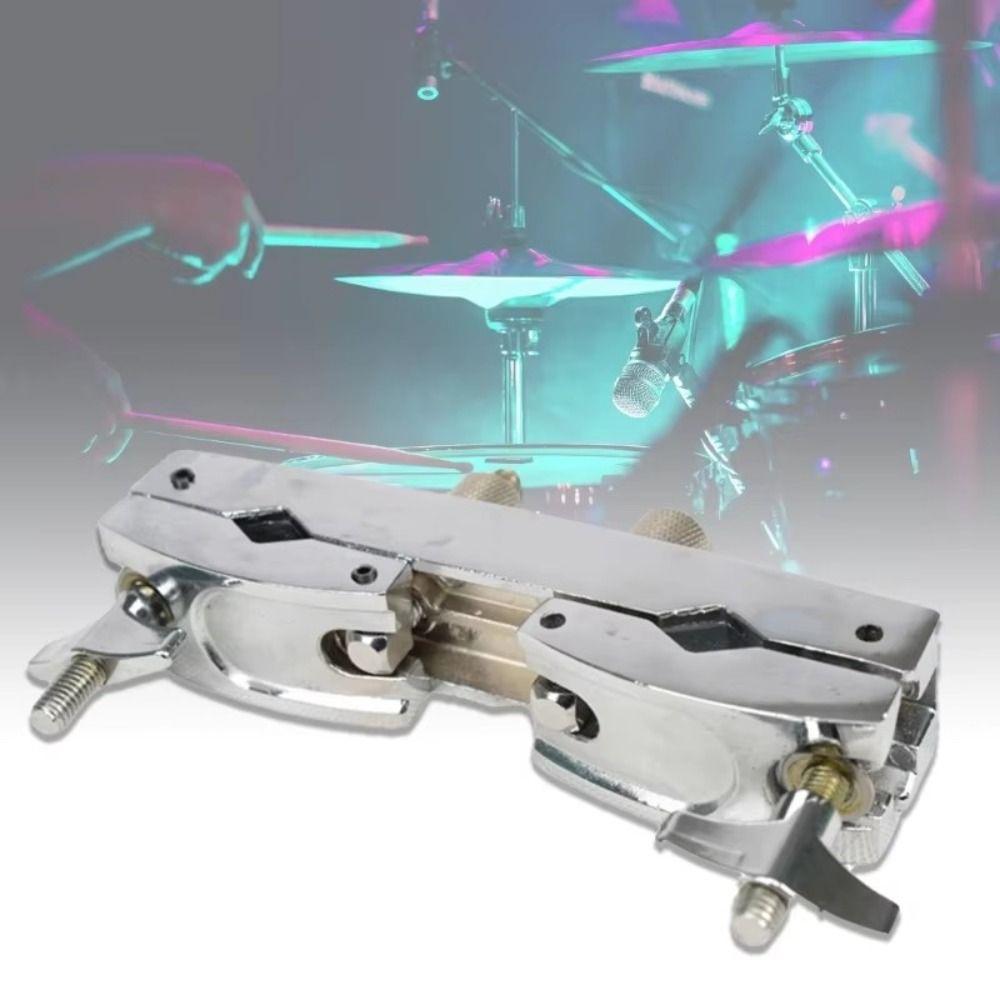 Quick Release Drum Cymbal Holder Clamp Percussion Drum Part Clip Drum Clamping Rod