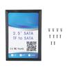 TF SDHC SDXC MMC Card To SATA 2.5 Inch Hard Disk Box with High Speed FT1307 Chip (Not Inclube Hard Disk)
