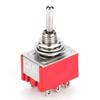 5PCS MTS 303 MiniToggle Switch 3PDT 9 Pin3 Position On OFF On