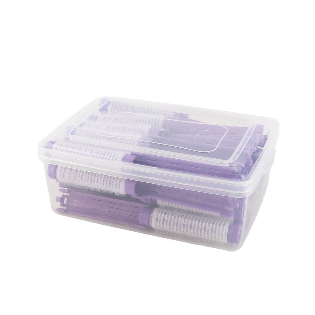 20pcs Hair Perm Rods Fluffy Perming Rod Hair Roller Curler Hairdressing Tool Kit