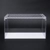 Transparent Reptile Terrarium | Ventilated Top Panel, Enclosure, for