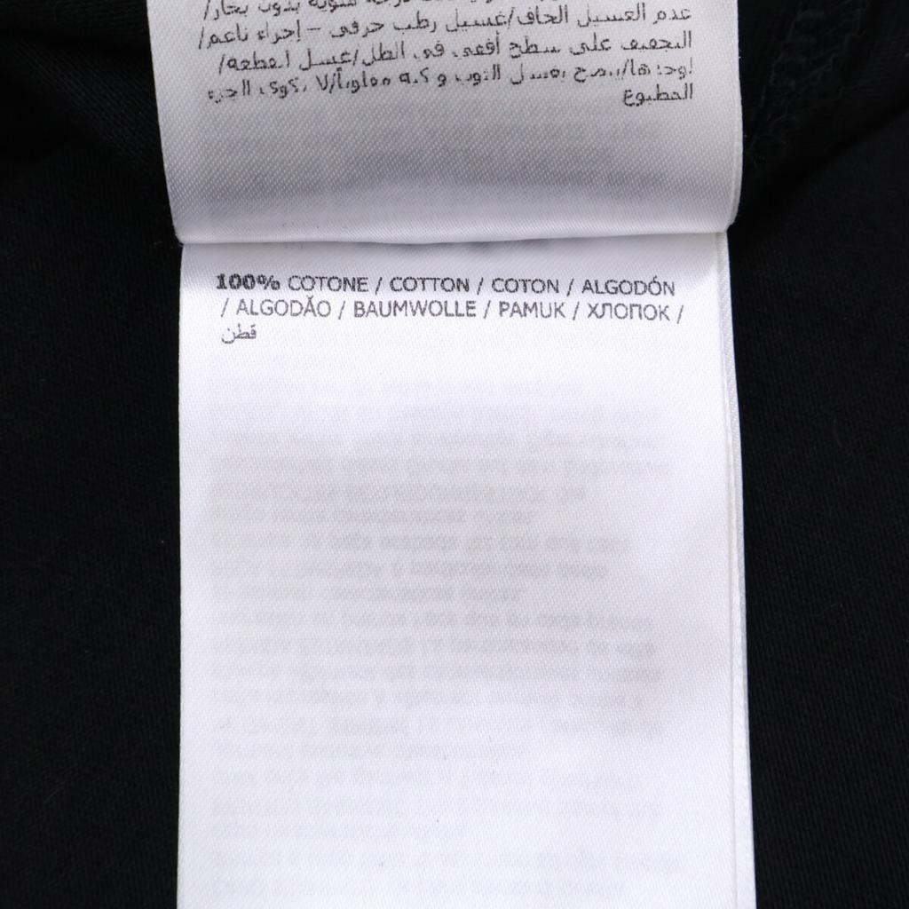 MONCLER Black MAGLIA T-SHIRT Logo Short Sleeve T-Shirt tops XL blackUsed