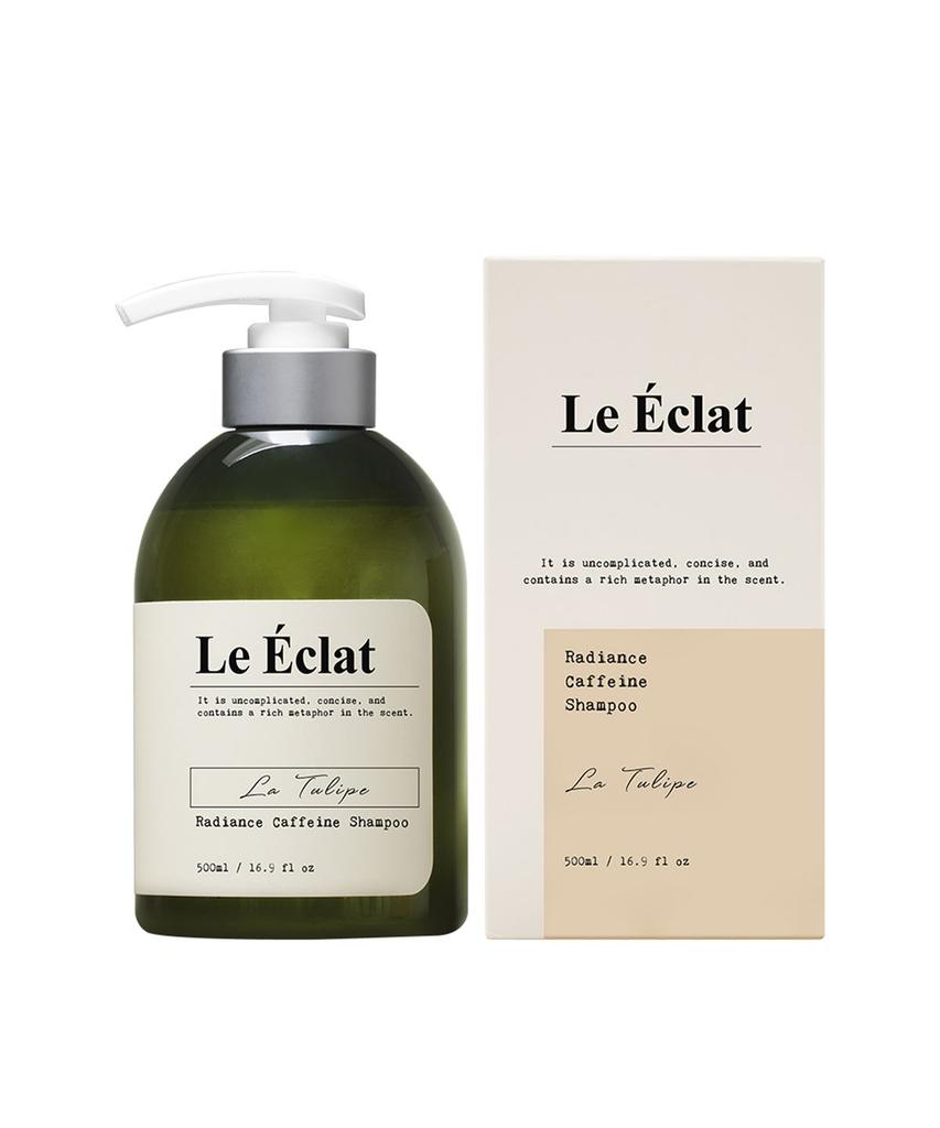 Le Eclat Radiance Caffeine Shampoo La Tulipe 500ml 1 bottle
