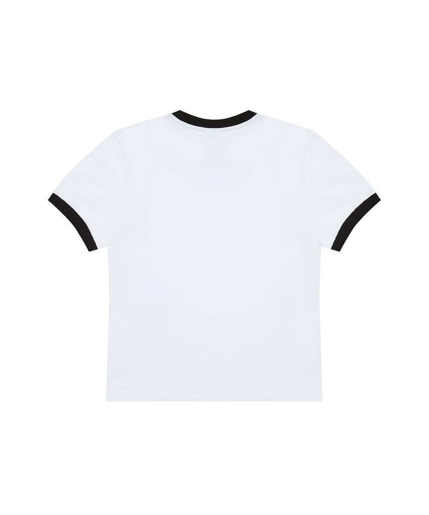 LUVISTRUE Sm How Deep Heart Tang Tee(White)