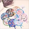 Round Folding Fan Easy to Pack Portable Cooling Solution for Summer Getaways