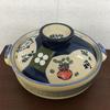 Department Lucky Cat 9 Banko Earthenware Made In [Huahua Store] No. Pot, Ware, Pot, Japan, Blue, 3200ml, 24-814