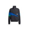 Originals Ts Track Top Contrast Color Stitching Pattern Logo Sports Jacket Black Men's HF5942