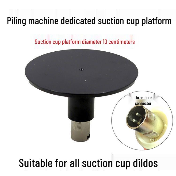 Spine-Shaped Deformable Extension Rod with Three-Hole Suction Cup, Connectors, and Accessories: Unisex Adult Toy