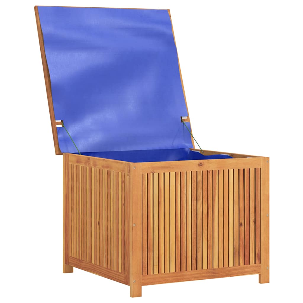 Garden Storage Box 75x75x58 cm Solid Acacia Wood