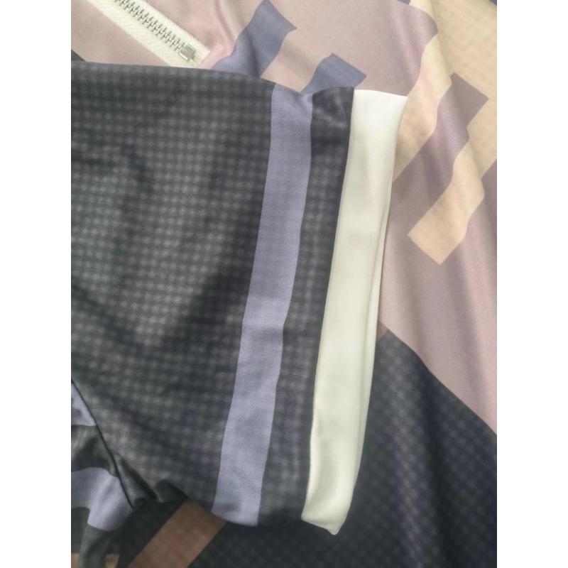 Pruhovaná pánská kancelářská košile na zip POLO Tričko s krátkým rukávem