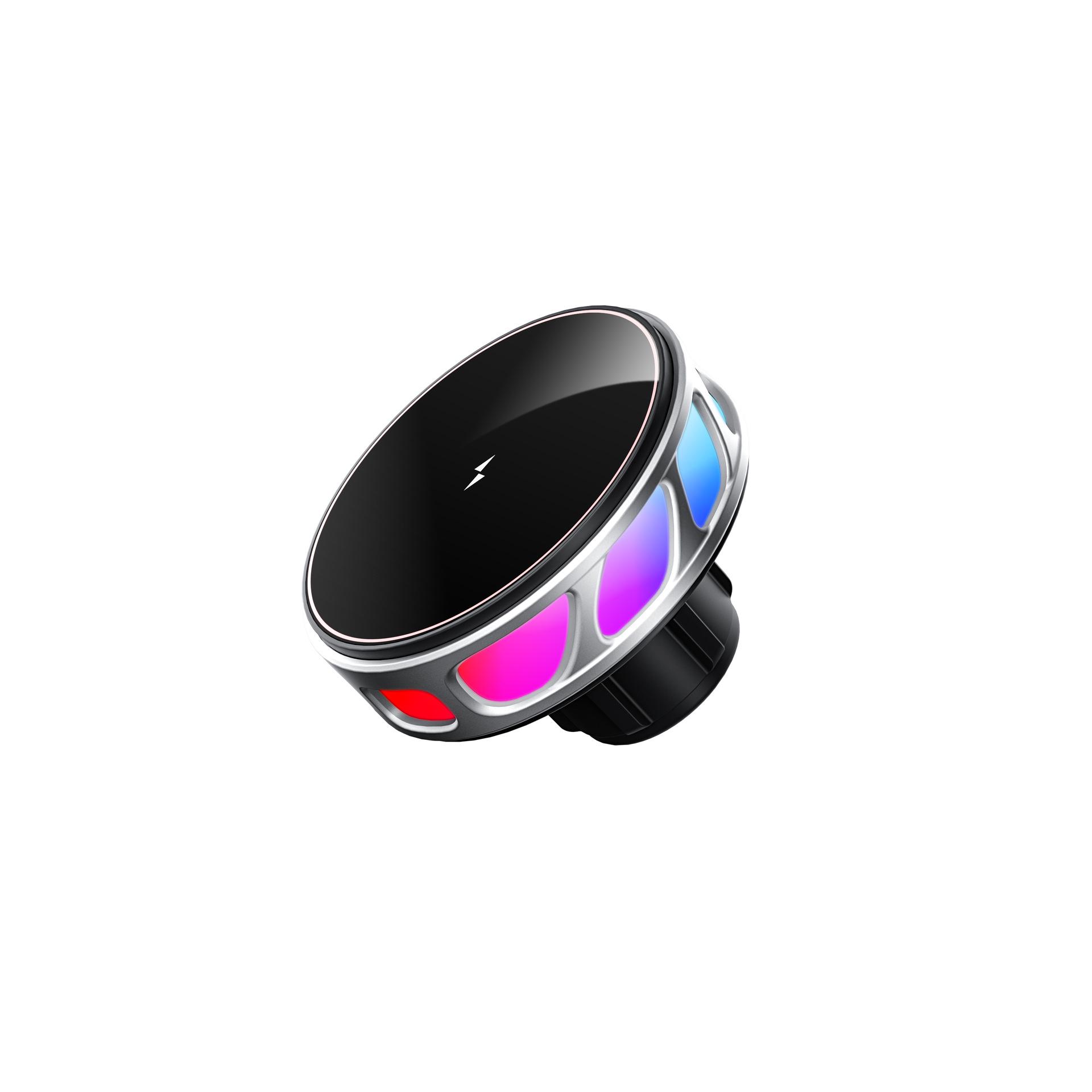 Magnetic Wireless Car Vent Phone Holder with Stable Anti-shake Design