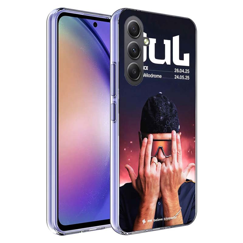Rapper J-JUL Phone Case for Samsung A17 A37 A57 A07 A16 A26 A36 A56 A06 A02S A12 A22 A32 A52S A04S A14 A24 A34 A54 A03 A13 A33 A
