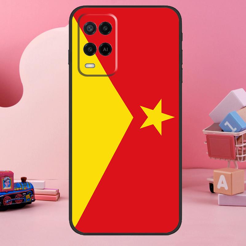 Tigray Flag Theme Case For Oppo A18 A38 A58 A78 A98 A74 A54 A94 A80 A60 A40 A96 A76 A16 A15 A17 A57 A77 A5 Pro