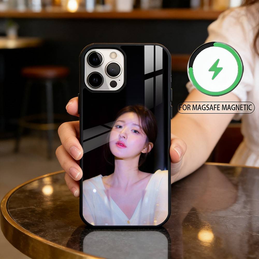 Chinesische Schauspielerin Lusi Rosy Zhao Handyhülle Für iPhone17,16,15,14,13,12,11 Plus,Pro Max Magnetisch Für Magsafe Kabelloses Laden