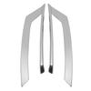 Car ABS Chrome Front Fog Light Eyebrow Decoration Cover Trim Strip for Volvo S90 V90 2017-19 Exterior Accessories