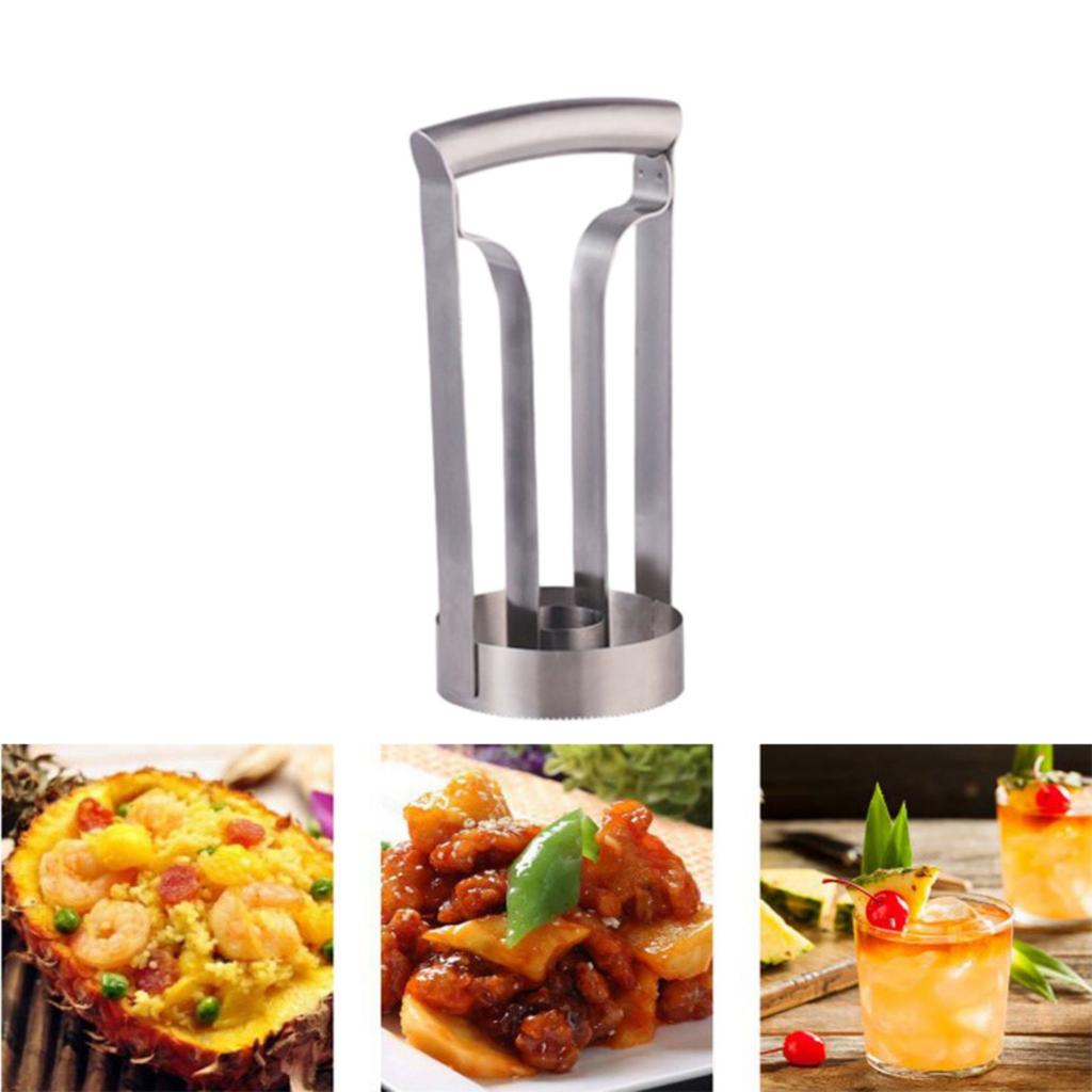 Pineapple Corer Stainless Steel Fruit Peeler Slicer Cutter Pineapple Corer Remover Tool For Home Kitchen Restaurant