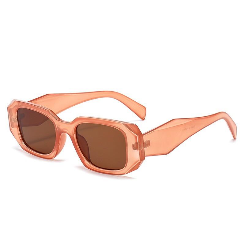 New European and American Internet celebrity polygonal section sunglasses men and women fashion personality fashion ins sunglasses