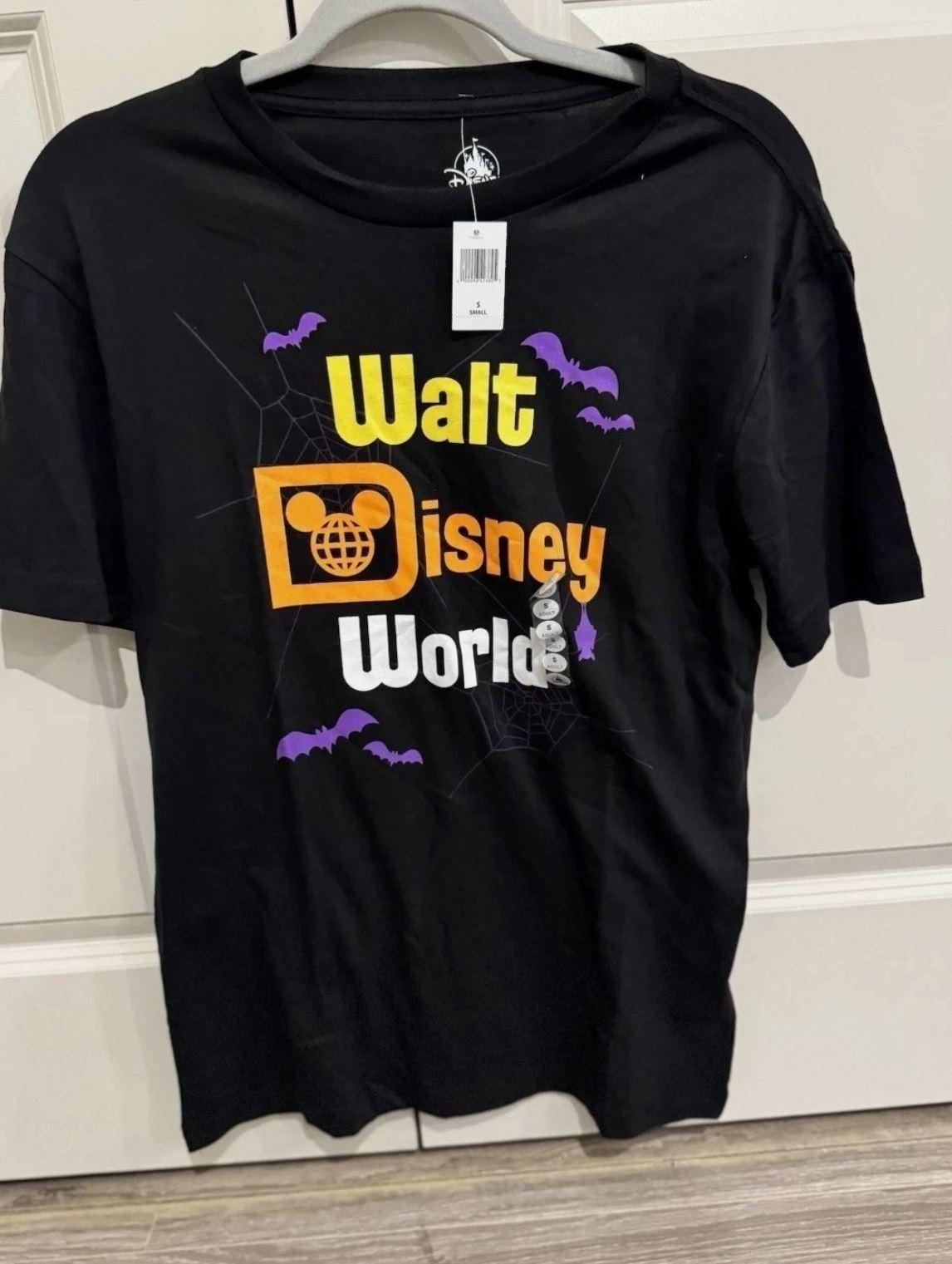 2026 Walt Disney World Mickey Mouse Halloween Logo T Shirt Reprint S