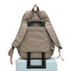 Nylon Backpack Solid Color Student School Baglarge Capacity Women's Travel Bag