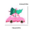 Pink Disco Ball Cowgirl Embroidery Patch Iron On Cute Cartoon Design for Denim Jacket Party Wear Kawaii Western Theme Badges
