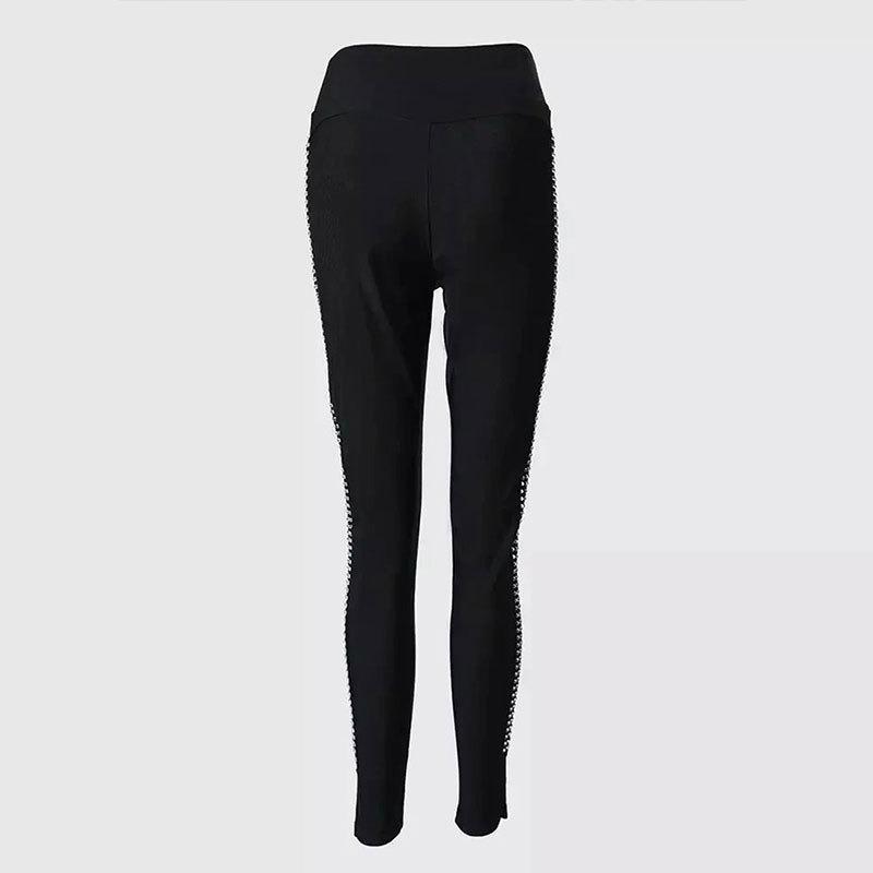 Women's Summer High-waisted Tight-fitting Printed Split Casual Pants