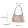 PU Leather Woven Underarm Bag Women's Fashion and Leisure Hand-held Bag Large-capacity Shoulder Bags Handbags and Purses KTY
