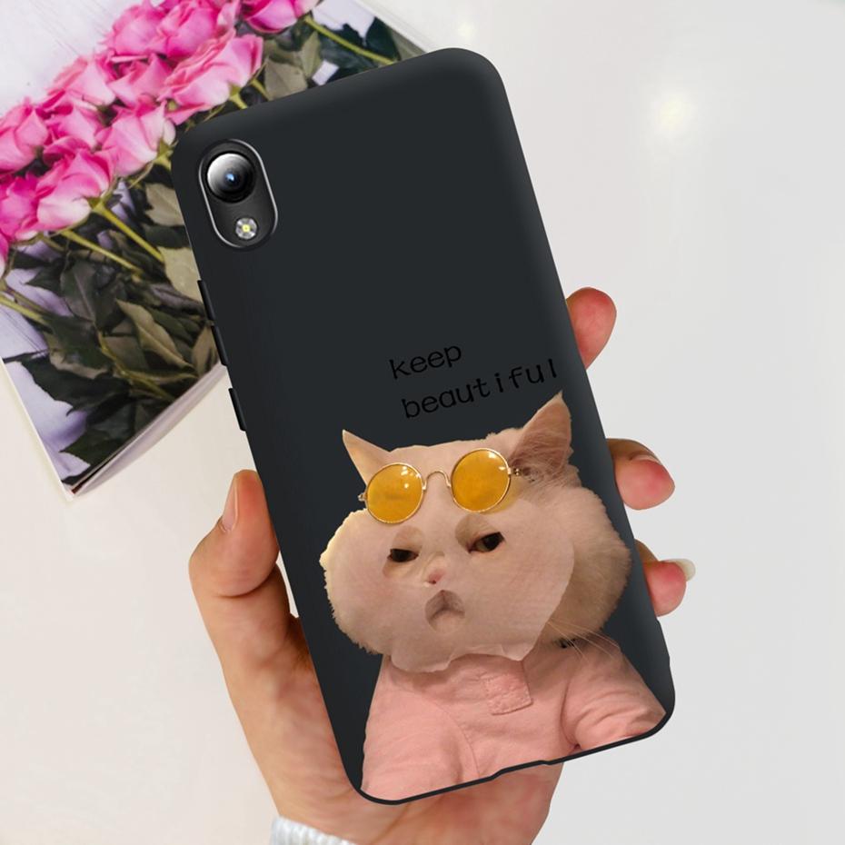 Lovely Printing Case For ZTE Blade L8 / A3 (2019) / A31 Lite Black Silicon Soft Back Cover For Zte A3Lite A31Lite L8 Phone Cases