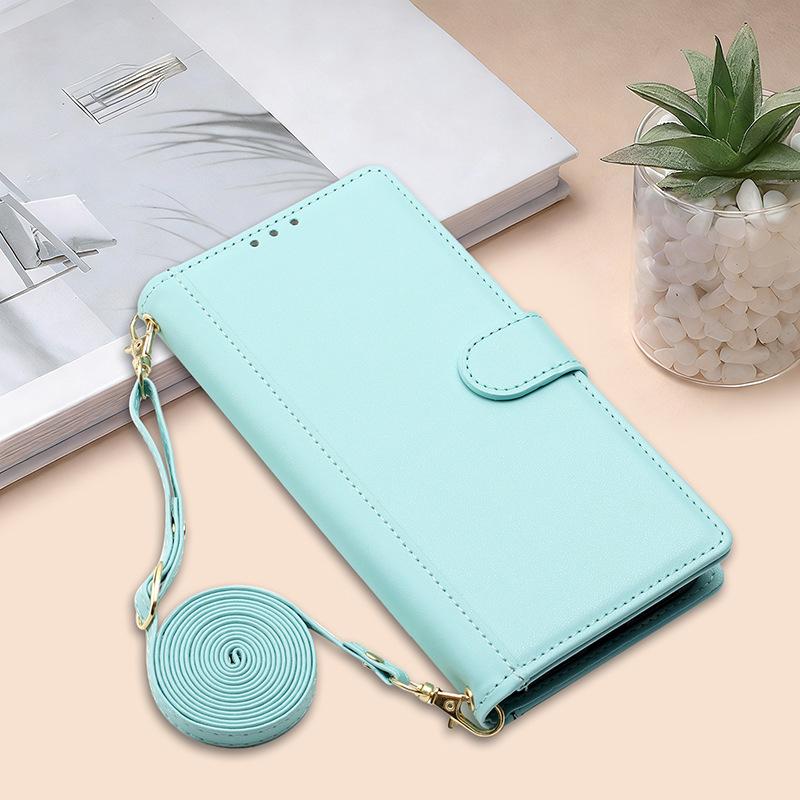 Flip Cover Mobile Phone Case Is Suitable for Apple 17E Samsung Iphone Mobile Phone Leather Case Card Magnetic Splicing Leather Protection