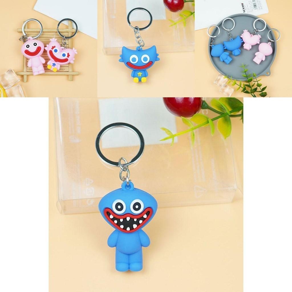 Stylish Poppy Playtime Silicone Keychain For Anime Lovers