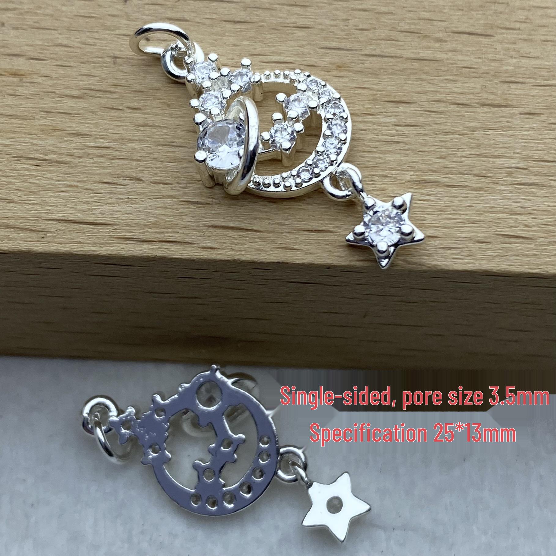

2026 Lightweight Luxury Women s Zircon Pendant Necklace - Color-Preserving DIY Jewelry Gift