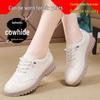 Woodpecker Women's Genuine Leather Casual Shoes - 2025 Spring/Autumn, Soft Sole & Upper, Comfortable for Everyday Wear.
