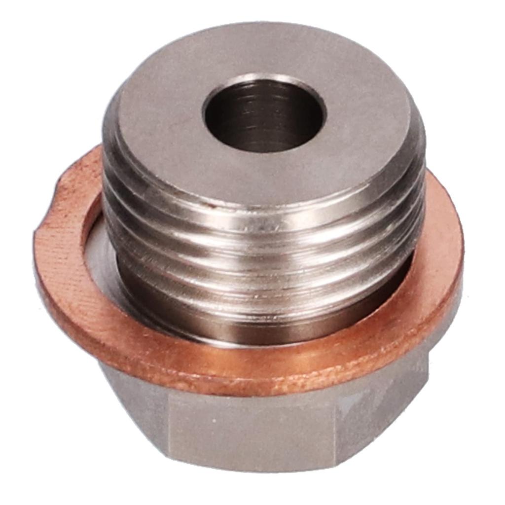 Hilitand Temperature Sensor Adapter M18×1.5 to 1/8NPT Thread Exhaust Water