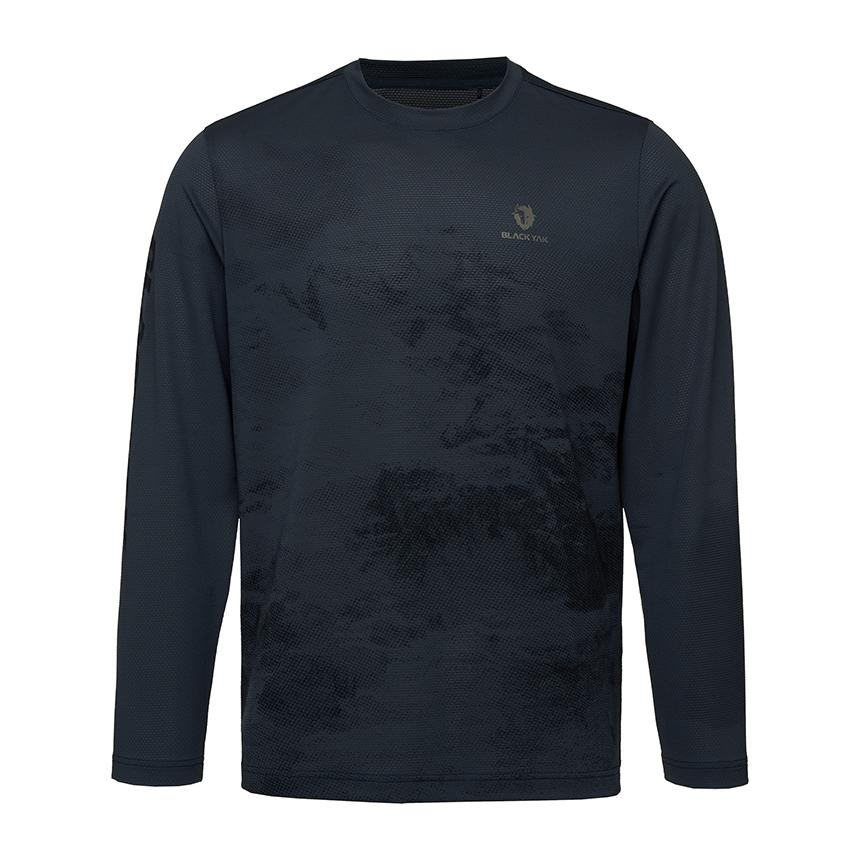BLACKYAK Men'S Air Mountain Graphic Long Sleeve Tee #1_Bh