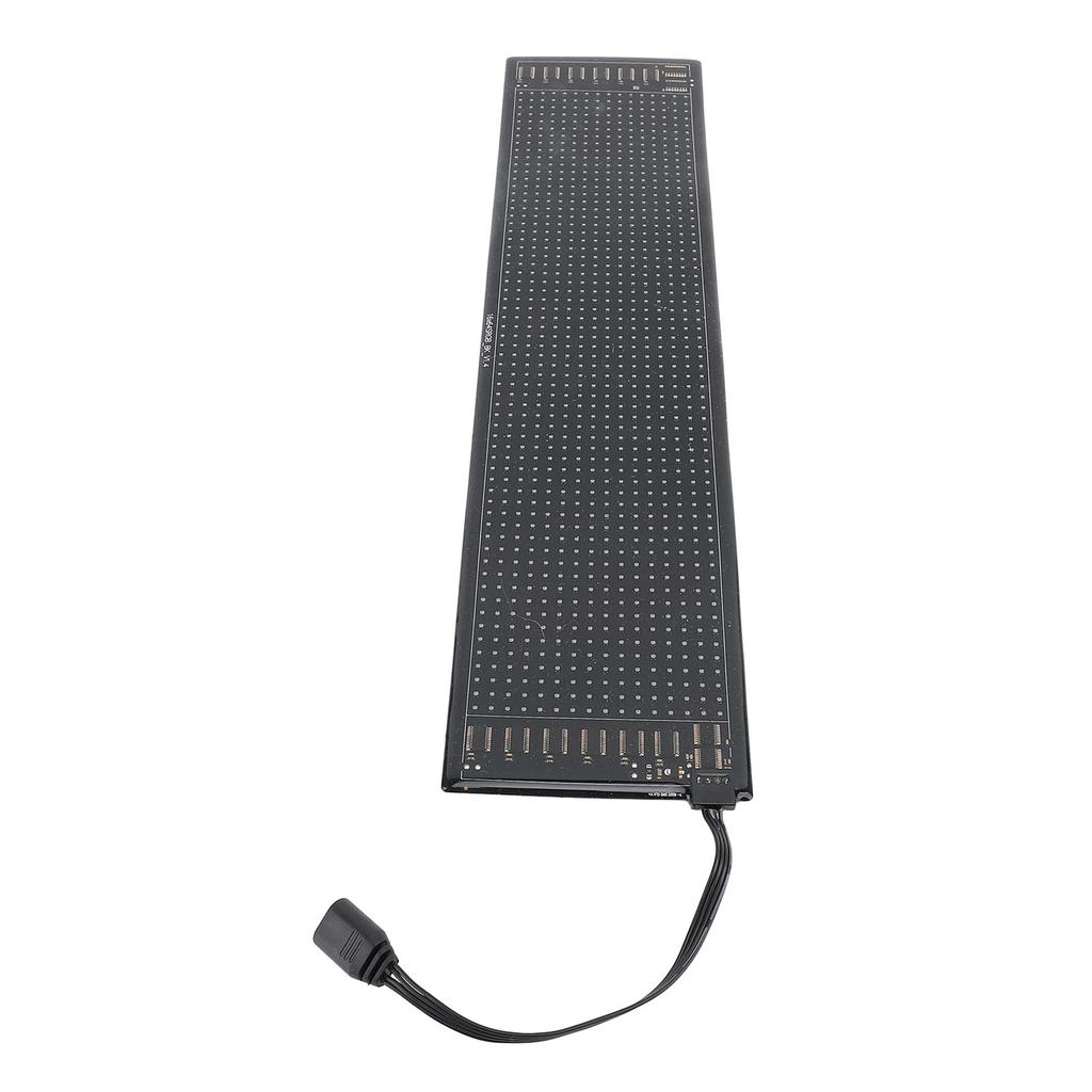 Scrolling LED Advertising Sign Bluetooth APP Control RGB Beads IP66 Waterproof USB LED Sign Matrix