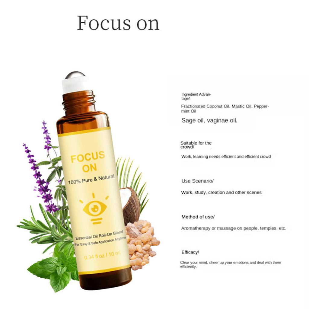 10ML Essential Oil Roll On for Relaxation Aromatherapy Roller Bottle Travel Size Skin Safe Essential Oils for Women Men for Self Care Gifts