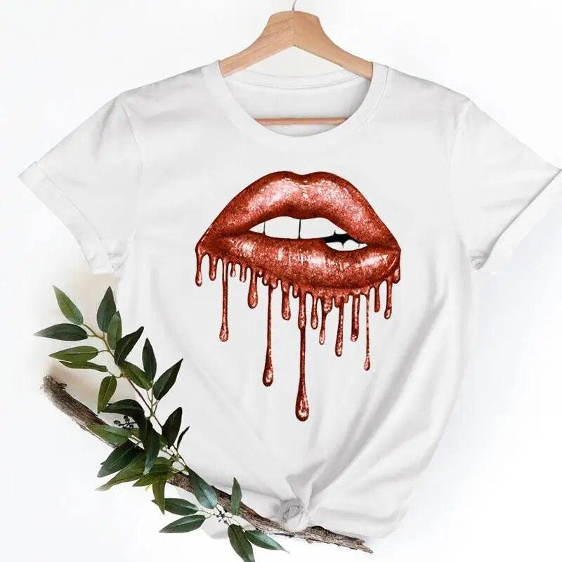 Dámské tričko Oblečení Slon Roztomilé Zvíře Láska Ležérní Móda T Ženy Krátký Rukáv Tričko Top Dámská Grafická Trička