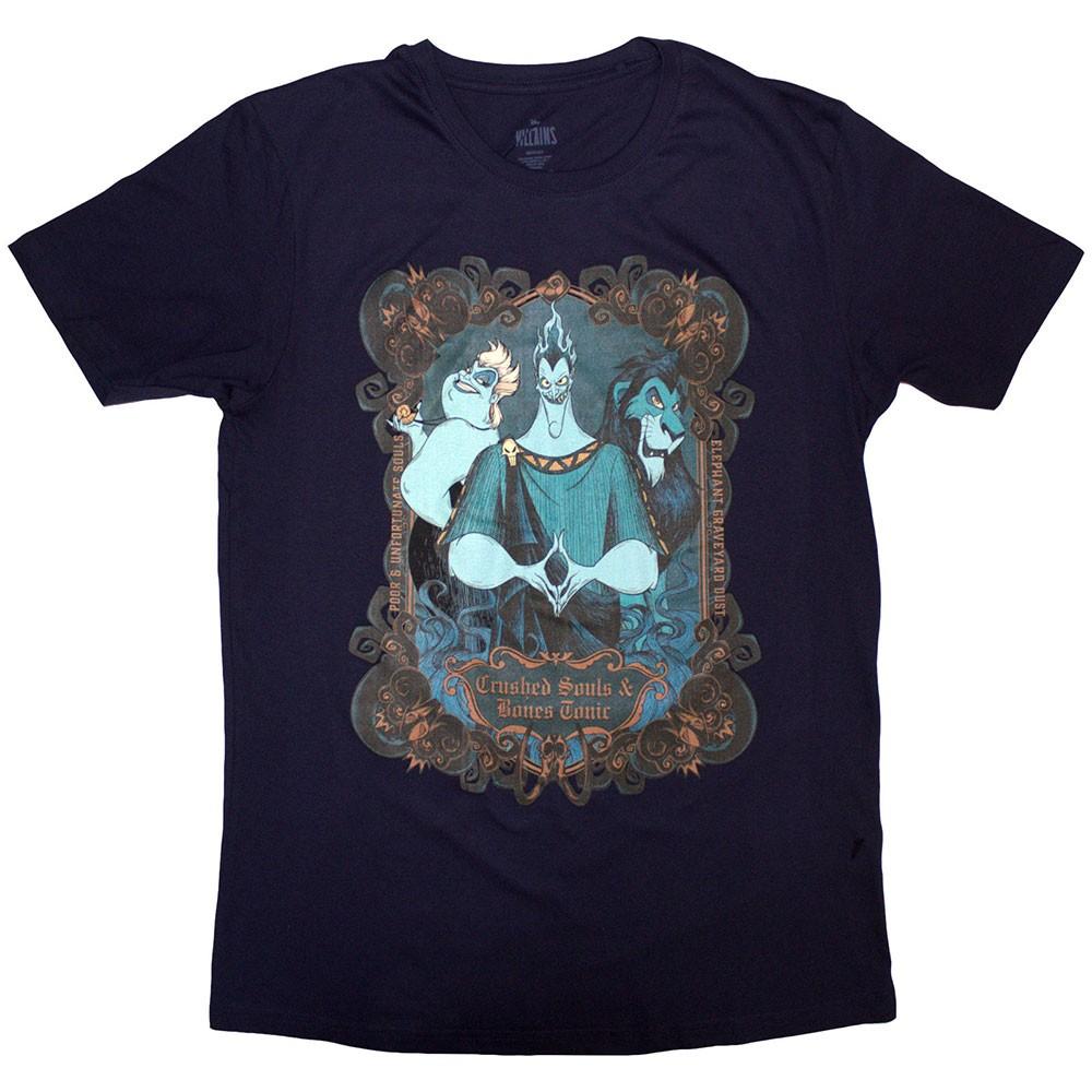 

Disney Disney Villains Crushed Souls T-Shirt Blue New XXXXL
