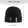 Kyokushin Karate Hat Autumn Winter Beanie Street Kanji Taijutsu Cap Unisex Knitted Hat