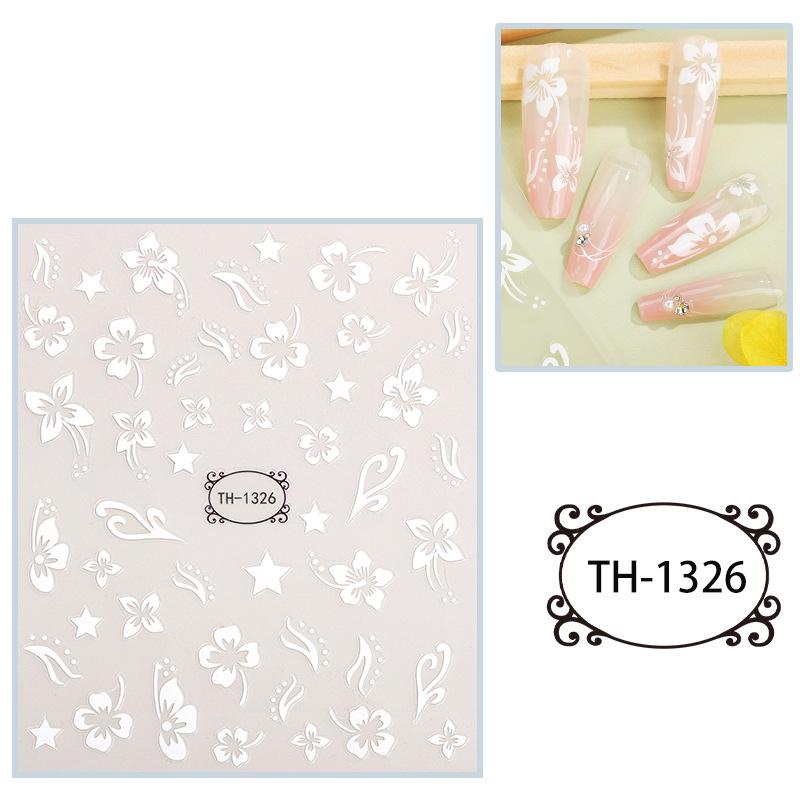 New Year Nail Art Stickers Bronzing Year of the Dragon Chinese Style Mahjong Cartoon Nail Stickers Decoration