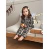 Cartoon Pajama Set Cotton A-Class Kids Long Sleeve Suit Homewear Boys Girls