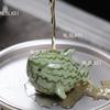Purple Clay Watermelon Shark Tea Pet Can Cultivate Handmade Tea Toy Purple Clay Handicrafts Teaset Accessories Desktop Ornaments
