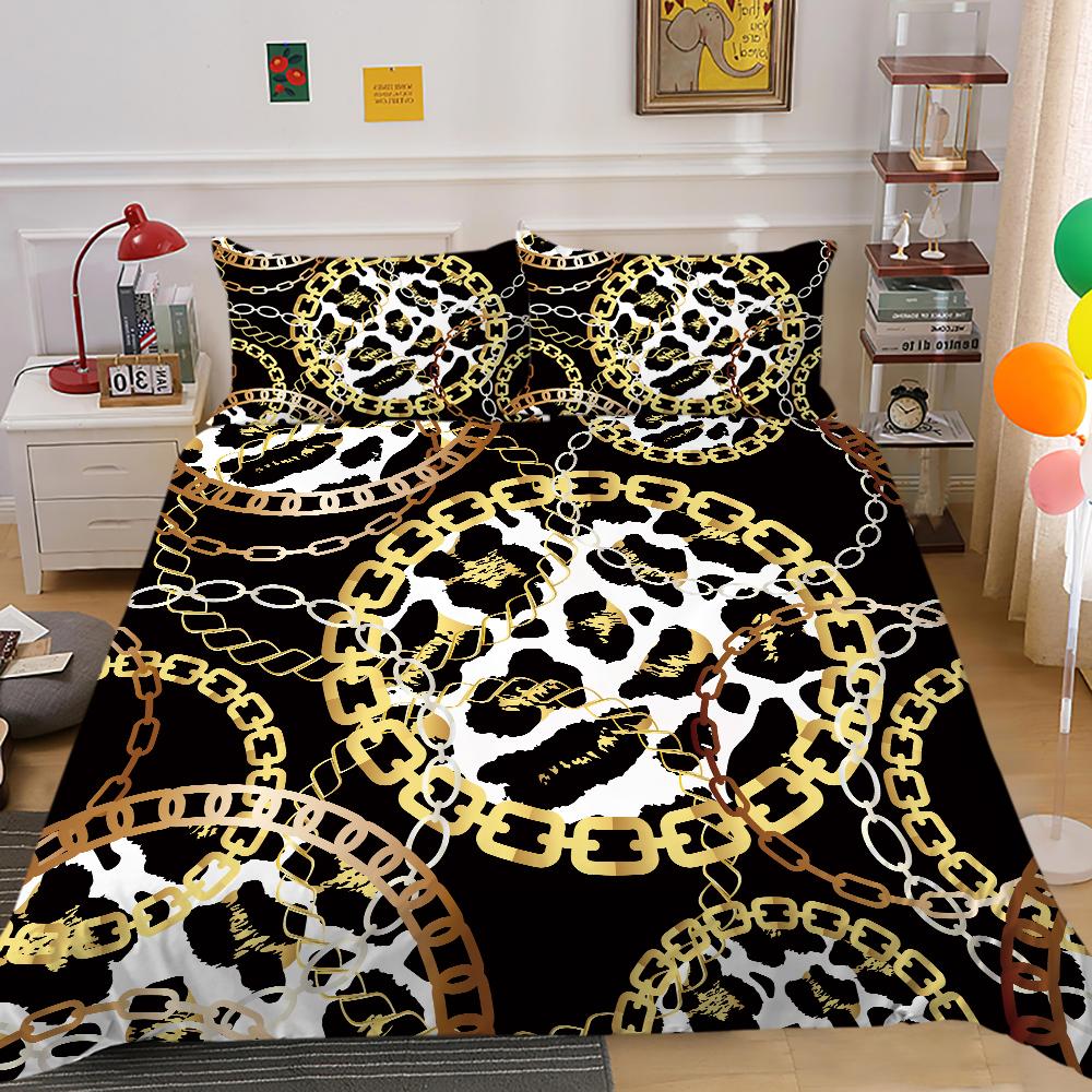 Classic Luxury Series Bedding Set Luxury Duvet Cover and Pillow Case 2/3 AU240 * 270 Washable and Quick Drying Bedding Sets