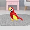 Cartoon Parrot Figure Toy Macaw Pillow Bird Stuffed Animal for Party Favors Room Decoration Children
