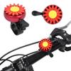 Quality     Bike Flower Decor   Cute Looking Clear Sound(red)