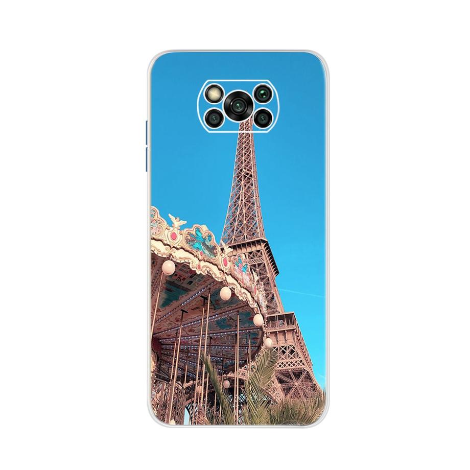 For Xiaomi Poco X3 Pro Back Cover 6.67" Cute Cat Patterns Transparent Bumper Cover For Xiaomi POCOX3 Pro POCO X 3 Cover Fundas