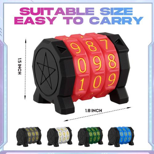 MTG Life Counter Wheel Health Tracker, Gradient Game Counter, Board Game Compatible, Tabletop Game, Magic Card Game Accessories, CCG Creature Status (