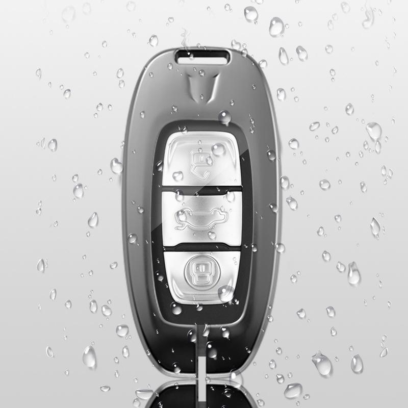 Premium Metal Key Case for Hongqi H5, H7, HS5, and HS7 Car Remotes